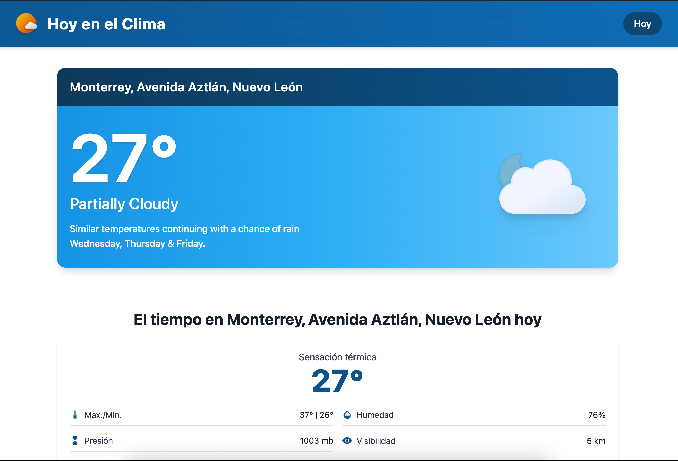 WEATHER